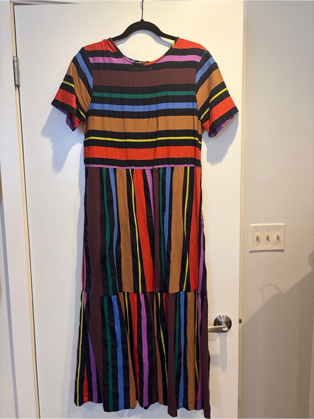 Ace & Jig Marie Tiered Maxi Dress- Ribbon Candy